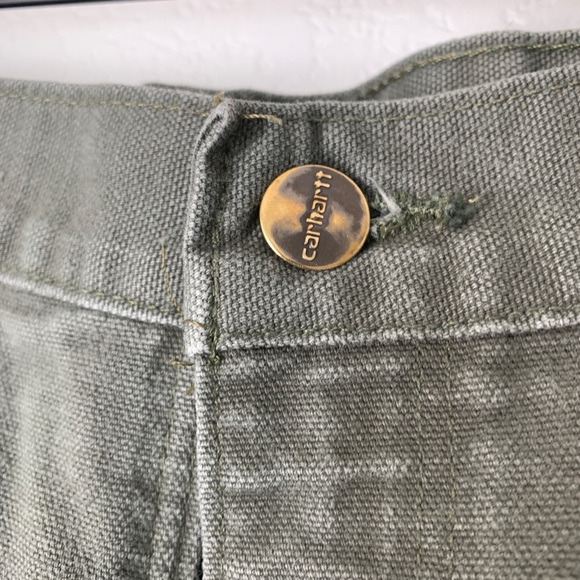 Vintage Carhartt Original Dungaree Fit Denim Jeans sz 42 - Picture 4 of 11